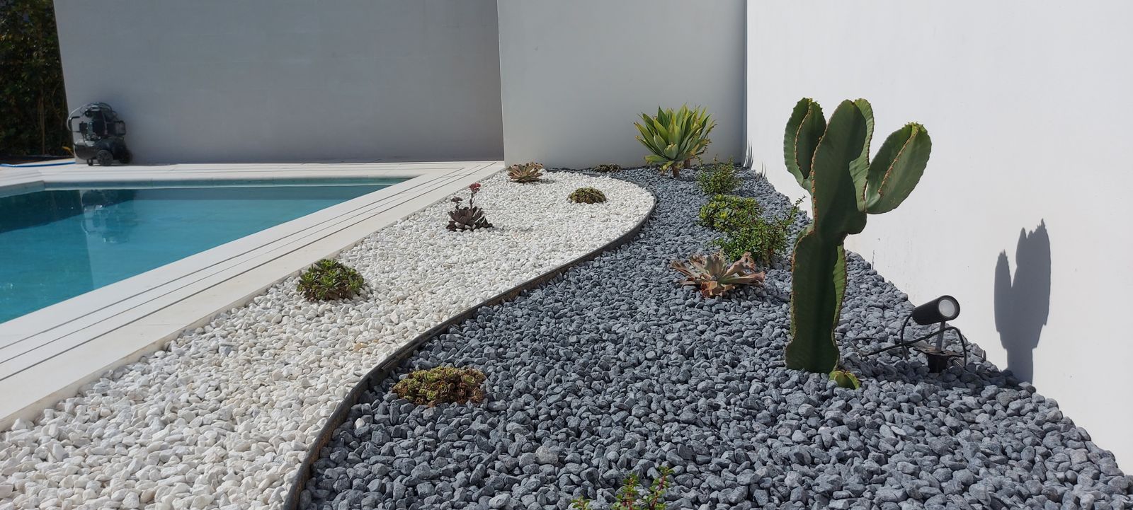 Jardín mediterráneo en Cantera Blanca